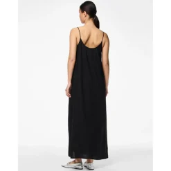 PIECES dame kjole PCPIA - Black