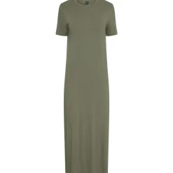 PIECES dame kjole PCSOFIA - Deep Lichen Green