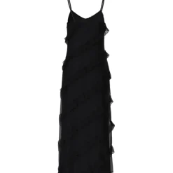 PIECES DAME KJOLE PCTWIRL - Black