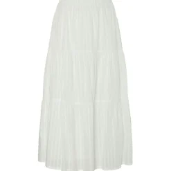 Pieces dame nederdel PCFIONA - Cloud Dancer