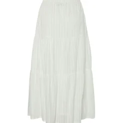 Pieces dame nederdel PCFIONA - Cloud Dancer