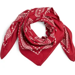 PIECES dame scarf PCANNA - Goji Berry PAISLEY