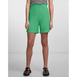 Pieces dame shorts PCLUNA - Irish Green