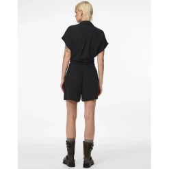 PIECES dame shorts PCVINSTY - Black