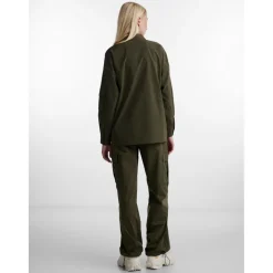 PIECES dame skjorte PCDRE - Deep Lichen Green