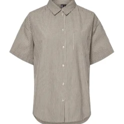 PIECES DAME SKJORTE PCFEMME - Birch Stripes Delicioso