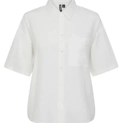 Pieces dame skjorte PCMILANO - Bright White