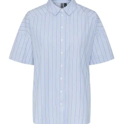 PIECES dame skjorte PCSASSY - Kentucky blue