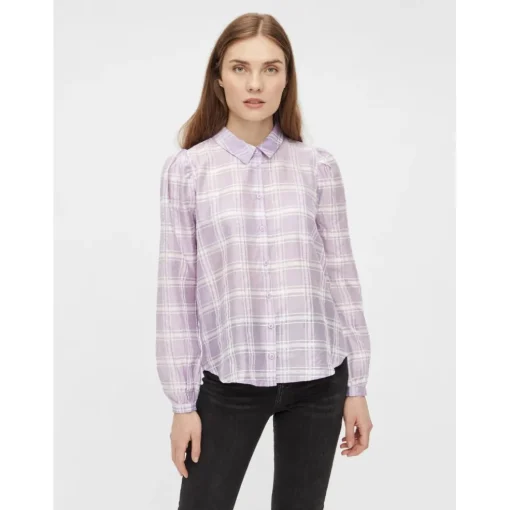 Pieces dame skjorte PCVENNI - Purple Heather
