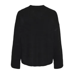 PIECES dame strik PCANA - Black