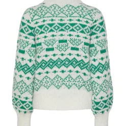 PIECES dame strik PCJIANNA - Cloud Dancer AMAZON