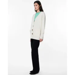 PIECES dame strik PCJULIANA - Whitecap Gray