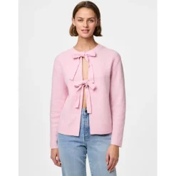 PIECES dame strik PCSILLY - Roseate Spoonbill MELANGE