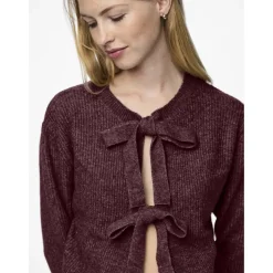 PIECES dame strik PCSILLY - Tawny Port