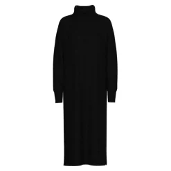 Pieces dame strikkjole PCMALOU - Black