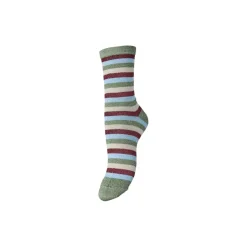Pieces dame strømper PCSEBBY - Deep Lichen Green
