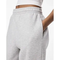 Pieces dame sweatbukser PCCHILLI - Light Grey Melange