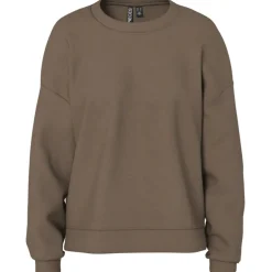 PIECES dame sweatshirt PCCHILLI - Morel