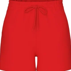 Pieces dame sweatshorts PCCHILLI SUMMER - Poppy Red