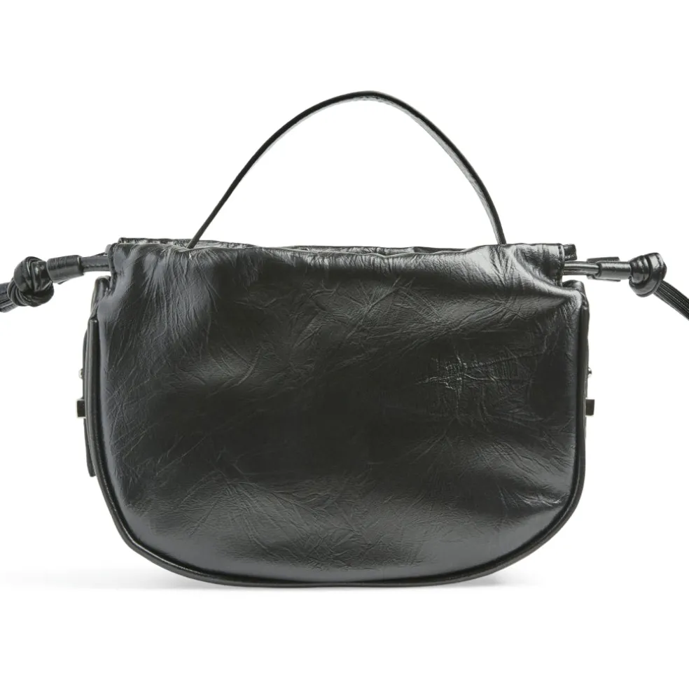 PIECES dame taske PCBALLOON - Black Silver