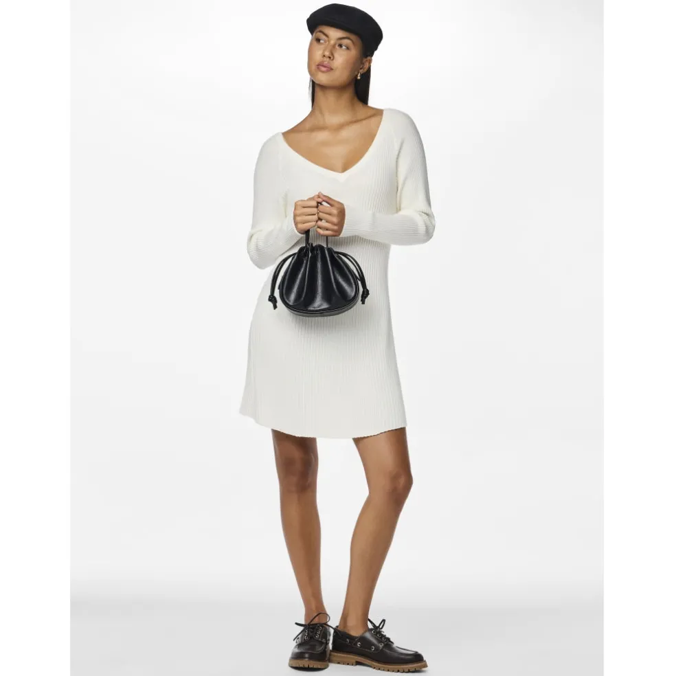 PIECES dame taske PCBALLOON - Black Silver