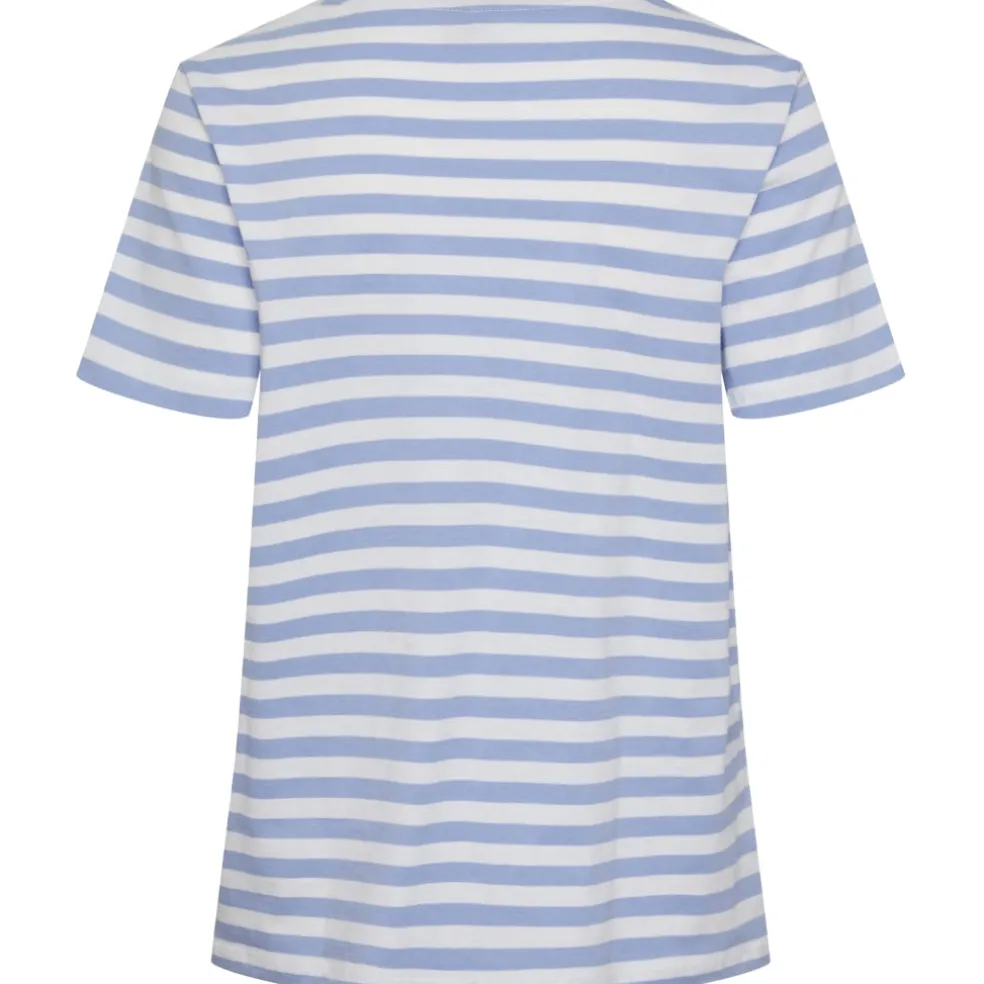 PIECES dame tee PCRIA - Hydrangea BRIGHT WHITE