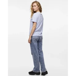 PIECES dame tee PCRIA - Hydrangea BRIGHT WHITE