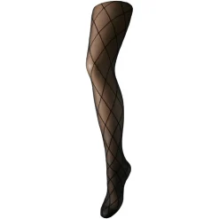 PIECES dame tights PCRABINE - Black Check
