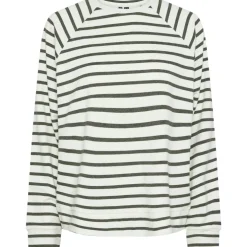 PIECES dame top PCBIBI - Deep Lichen Green CLOUD DANCER