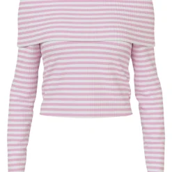 PIECES dame top PCLAYA - Bright White Pirouette