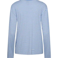 PIECES dame top PCMALULJE - Hydrangea BRIGHT WHITE