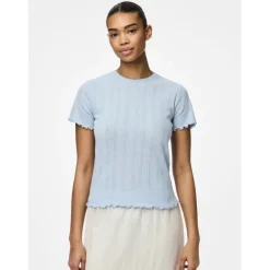 PIECES DAME TOP PCMARIE - Cashmere Blue