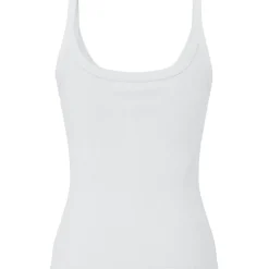 PIECES dame top PCMAY - Bright White