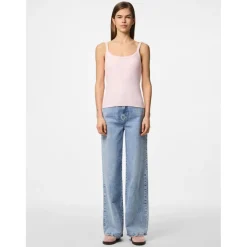 PIECES dame top PCMAY - Pink-A-Boo