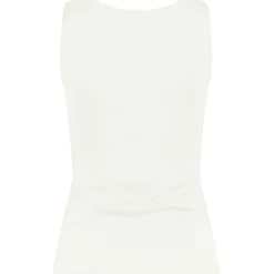 PIECES dame top PCNEJA - Bright White