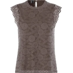 Pieces dame top PCOLLINE - Hot Fudge