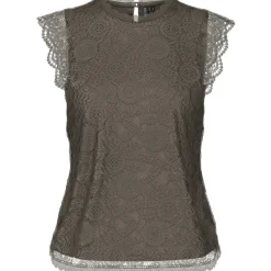 Pieces dame top PCOLLINE - Morel