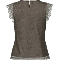 Pieces dame top PCOLLINE - Morel