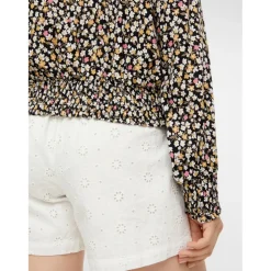 PIECES dame top PCREBA - Black