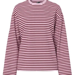 PIECES dame top PCSADIE - Tawny Port