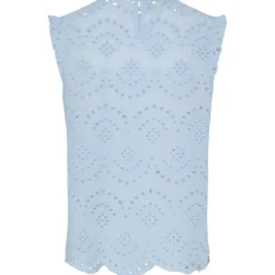 PIECES dame top PCVILDE - Cashmere Blue