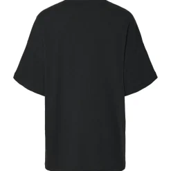 PIECES dame t-shirt PCAUNA - Black