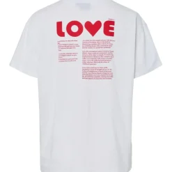 PIECES DAME T-SHIRT PCJINDLE - Bright White Love