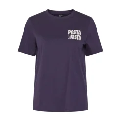 PIECES dame t-shirt PCPUKKA - Sweet Grape PASTA LAVISTA