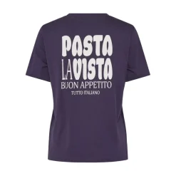 PIECES dame t-shirt PCPUKKA - Sweet Grape PASTA LAVISTA