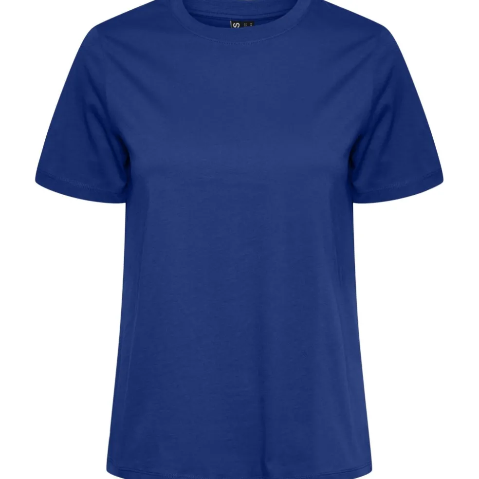 PIECES dame t-shirt PCRIA - Mazarine Blue