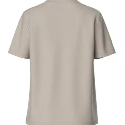 PIECES dame t-shirt PCRIA - Silver Gray