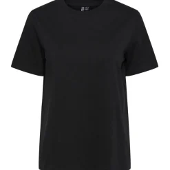 PIECES dame t-shirt PCRIA - Black