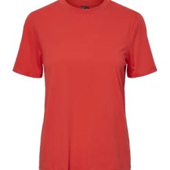 PIECES dame t-shirt PCRIA - Bittersweet