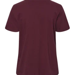 PIECES dame t-shirt PCRIA - Tawny Port
